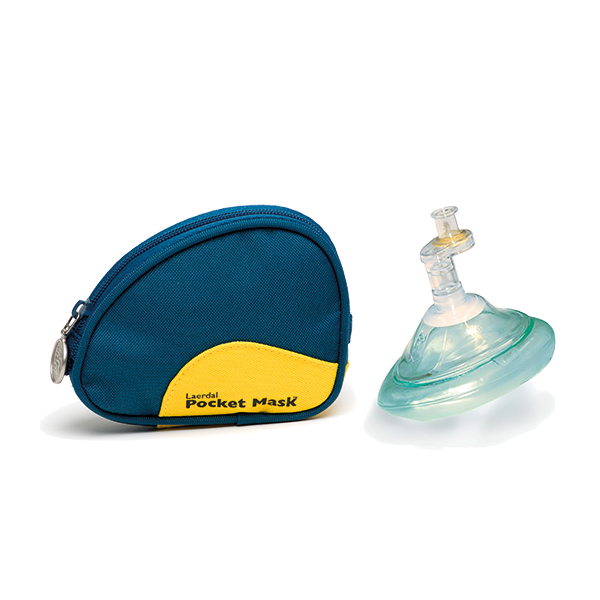 Laerdal Taschenmaske mit Etui ist eines unserer vielen marktführenden Qualitätsprodukte in den Bereichen Defibrillatoren, HLW, Erste Hilfe und Defibrillator-Zubehör.